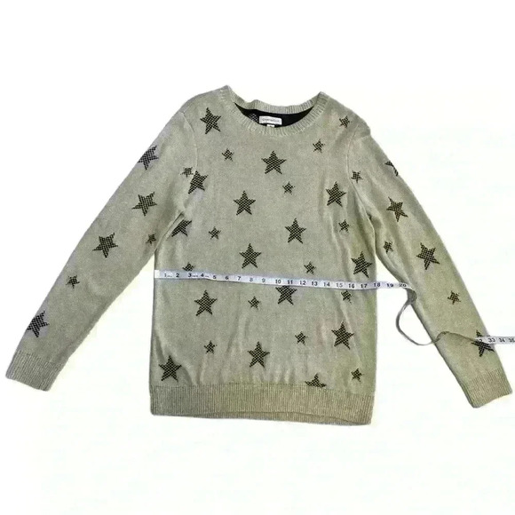 Charter Club Women's Long Sleeve Crew Neck Sweater Beige Size M - Picture 3 of 9